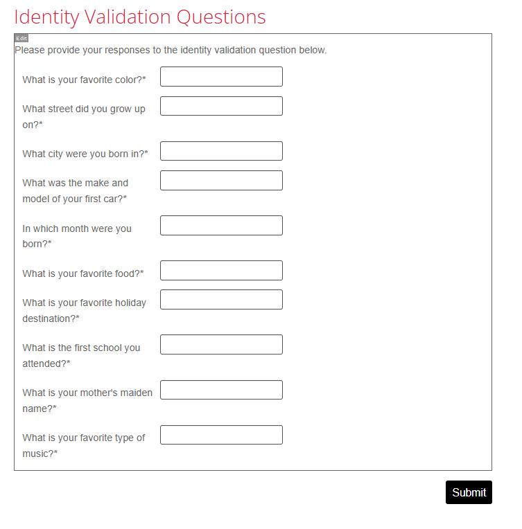 TABC Security Questions